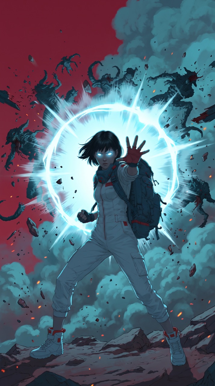 Key art: psychic shockwave